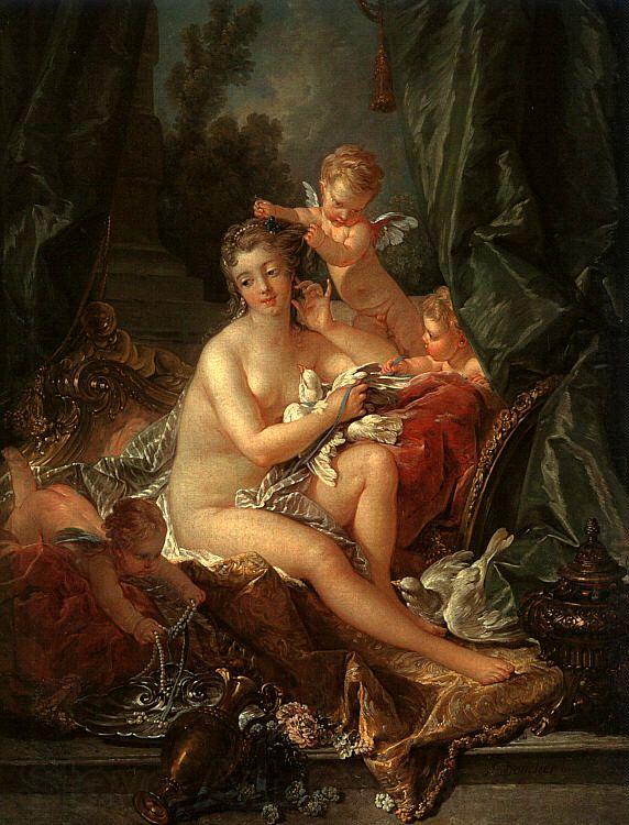 Francois Boucher The Toilet of Venus France oil painting art